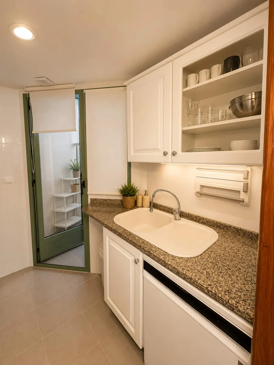 Cocina totalmente equipada